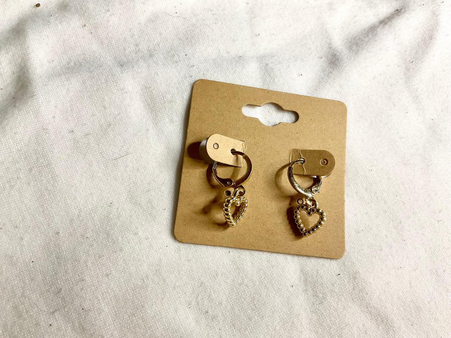 Small Heart Earrings 5 pack