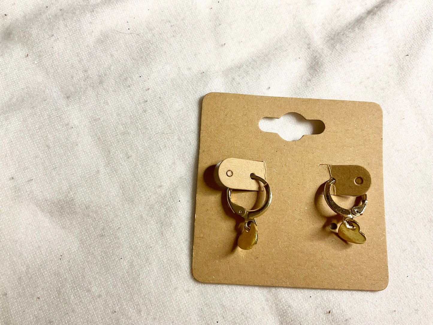 Small Heart Earrings 5 pack