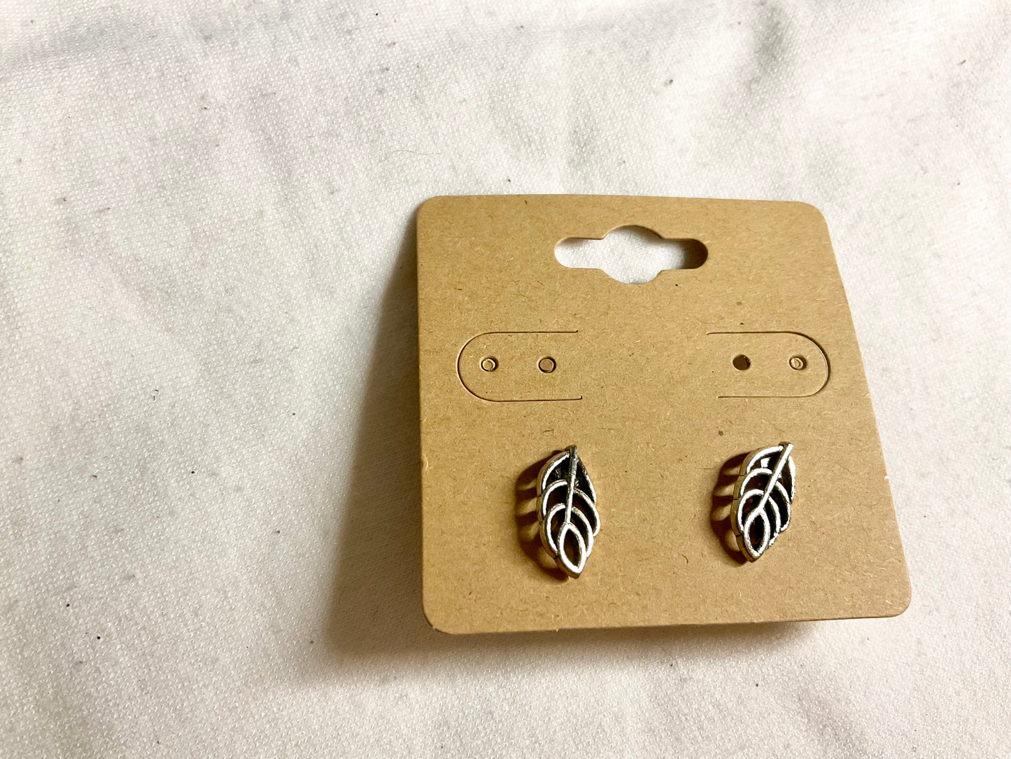 Small Leaf Earrings 2 pack