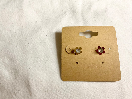 Small Flower Earrings for Kids