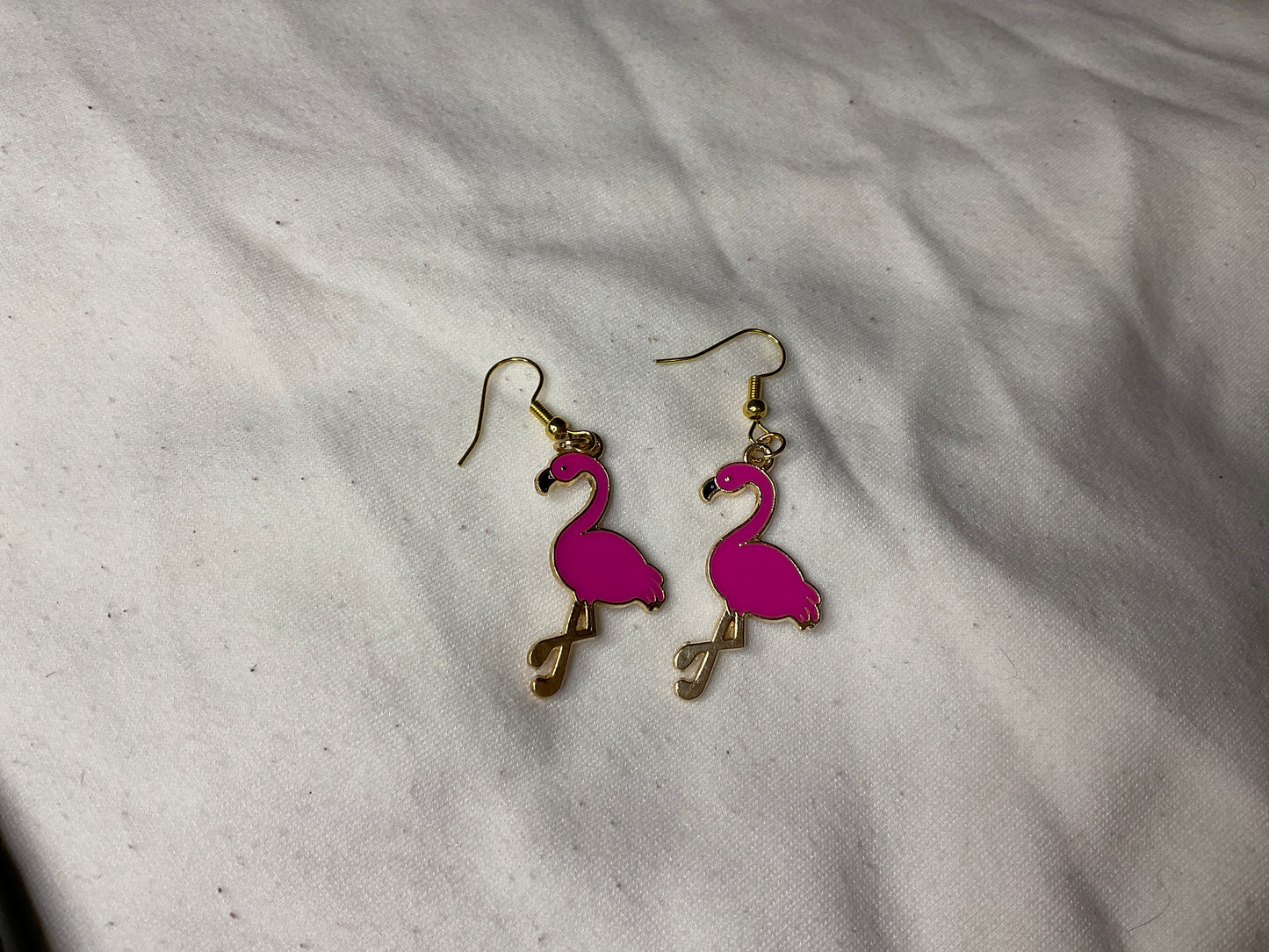 Pink Flamingo Earrings