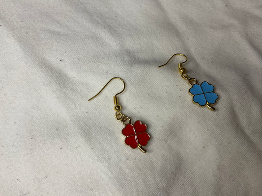 Four Leaf Clover Earrings